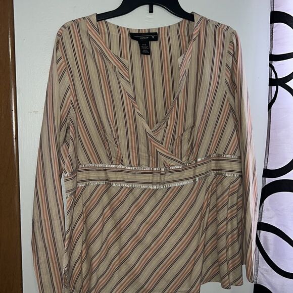 Venezia Striped Blouse size 14/16 - Picture 4 of 8